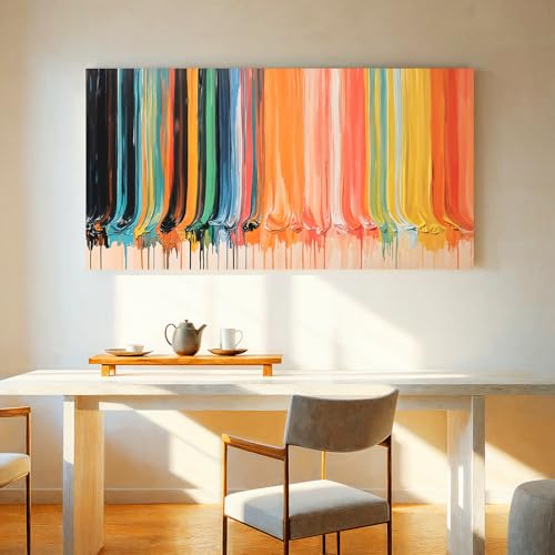 Abstract Wall Art Prints Canvas Art Wall Decor For Living Room 24"×48" - color: LAI-12G, size: 48"L x 24"W