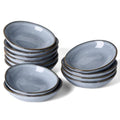 famiware Ceramic Soy Sauce Dish, 2.1oz Dipping Bowl Set of 12, Blue - color: Blue, size: 12pcs