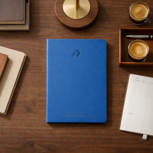 Nextnoid A5 LIned Notebook - 160 Pages, 120 GSM Paper, Royal Blue - color: Royal Blue, style: Lined 160 Pages