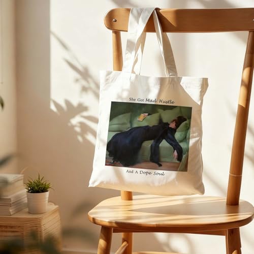 Art Canvas Tote Bag,Art Lovers Gifts,Aesthetic Tote Bag for Women. - color: White - Ramon Casas