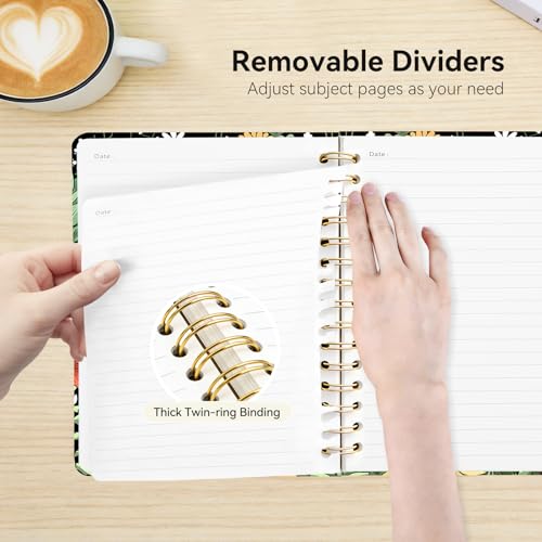Lined Spiral Journal Notebook for Work A5, 160 Pages, Cat - color: Cat