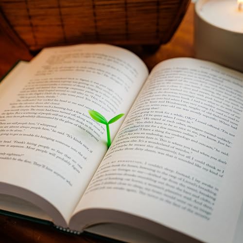 Genuine Fred Sprout Little Green Bookmarks, Set of 6 - style: Sprout