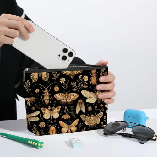 ZHAMEN Insect Makeup Bag for women Travel Organizer Pouch Cosmetic Bags 01 - color: Multicolor 1610