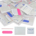 Disposable Manicure Kits 4-Piece, Press On Nail Tool Kit Suitable for Home
