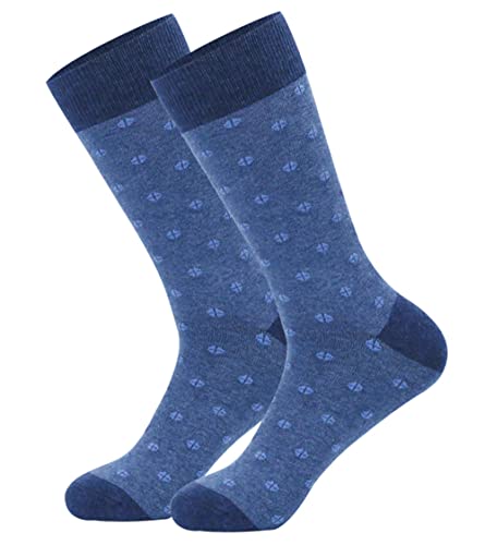 HHX YONLEE Dress Crew Socks Size 10-13/6-9 - color: 0-6a 6 Pairs, size: 5-9