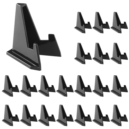 Reastar 20 Pcs Card Display Stands, Acrylic Sports Card Holder