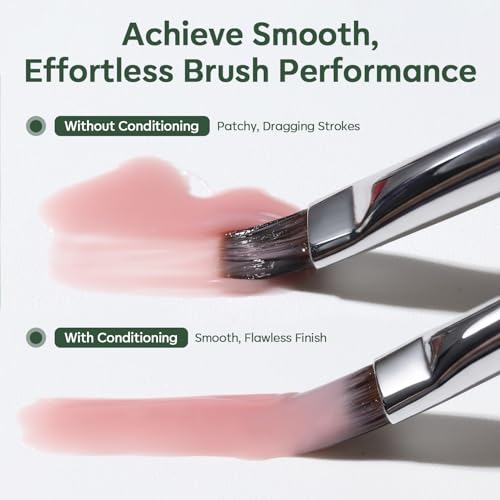 Modelones Nail Art Brush Cleaner & Restorer 2.71 Fl.Oz with nail art brush - color: Clear