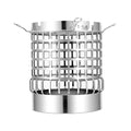Crown Style Hookah Heat Manager - Reusable Stainless Steel Coal Holder, Fits Most Bowls & Replaces Foil (Charcoal Holder) - size: Charcoal Holder