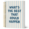 Cute Blue Notebook Journal A5 for Girls - color: Blue-a5