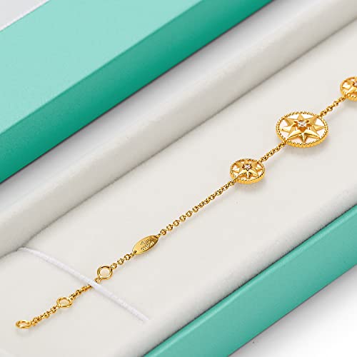 Oirlv Necklace/Bracelet Gift Box,Long Chain Jewelry Display Case(Blue) - size: Bracelet/Necklace/Long chain Box