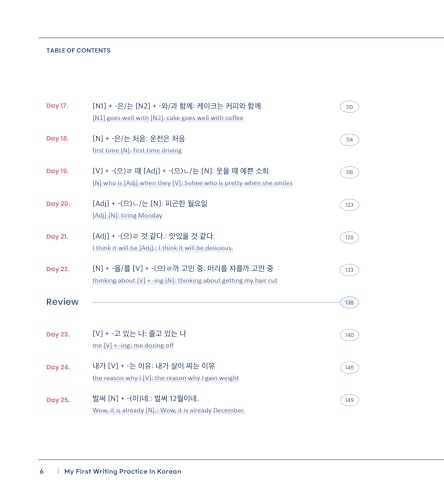 My First Writing Practice In Korean: A 30-Day Challenge to Write about Your Daily Life in Korean, with Writing Prompts, Exercises, and Everyday Korean ... for All Levels (Free Online Audio Available)