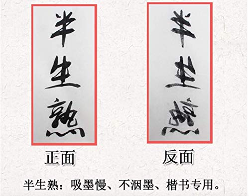 MEGREZ Chinese Japanese Calligraphy Xuan Paper Rice Paper - size: 13.4 x 13.4 inches