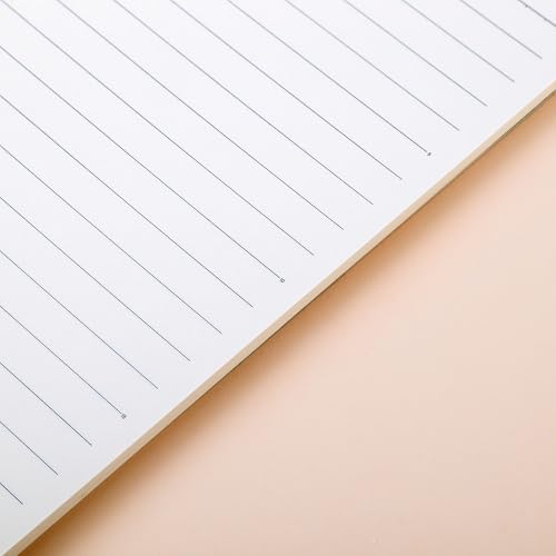 Aesthetic Spiral Notebook for Women, 8.25" x 6.25" Journal with Durable Hardcover and 160 Lined Pages with Large Pockets - Gift for Work, School, Travel & Daily Productivity(flowers-B) - color: flowers-B