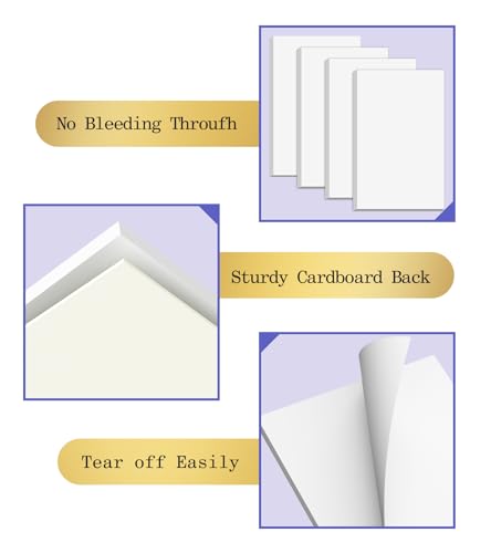 Note Pads 3x5 Small Memo Pads, 12 Pack Server Note Pads, Scratch Pads 3x5 - color: White- 12 Pack, size: 3x5
