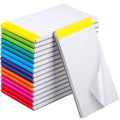 16 Pcs 3'' x 5'' Dot Grid Notepads Mini Dotted Graph Paper Pad, Perforated - color: White, style: Dotted