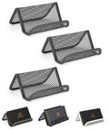 Mr. Pen- Metal Mesh Business Card Holders, 3 Pack, Gray - color: Grey