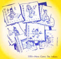 8025 PT-R Here Come The Indians by Aunt Martha's 3355