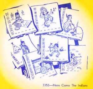 8025 PT-R Here Come The Indians by Aunt Martha's 3355