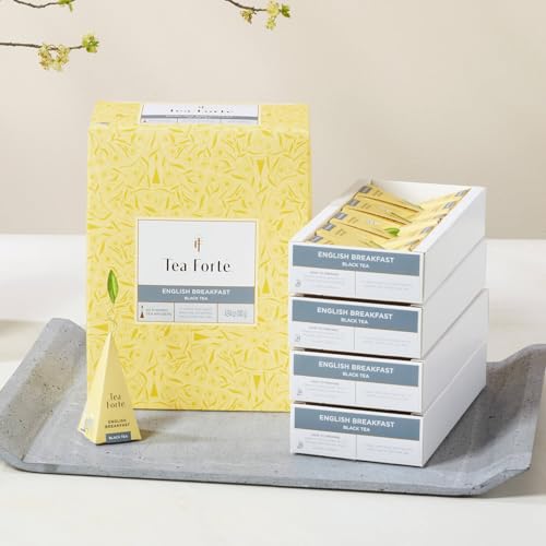 Tea Forte Bombay Chai Event Box Tea Set, 40 Pyramid Infusers - size: 40 Count