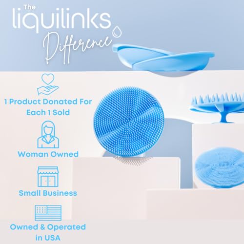 LiquiBands Face Washing Wristbands - Original Drip Catch Cuffs (Grey, S/M) - color: Dove Grey, size: S/M