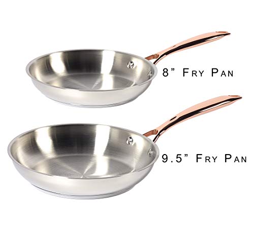 Denmark Tools for Cooks Celebrations Cookware Collection 10 Piece Heavy Gauge Stainless Steel Cookware Set - size: 10PC COOKWARE SET