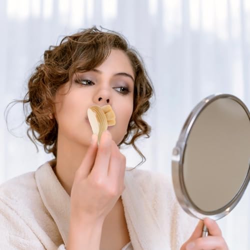 Facial Cleansing Brush Flower Design Soft Facial Brush for Face Washing Exfoliating Face for Makeup Removal Pore Cleaning 4.09 X 2.36 X 1.57 in