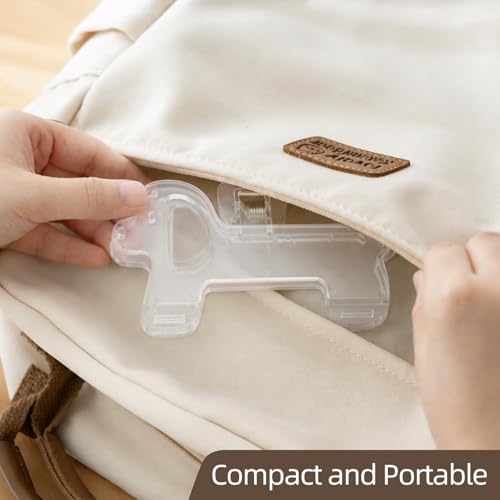 Book Clip to Hold Book Open,Sturdy Non-Slip Page Holder Clips for Reading - color: 1 Transparent