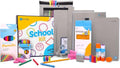 Enday Back to School Supplies for Kids, School Supply Box Grades K-5 (Grey, 1 Kit) - color: Grey, size: 1 Kit
