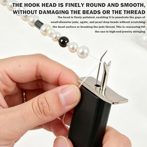Kkwooidm Bead Knotting Tool and Beading Supplies are Suitable for Jewelry Making,Knot Tying Kit They are Also Ideal Choices for DIY Jewelry Beading,Beading Tools,Bracelet Making Tools and Materials