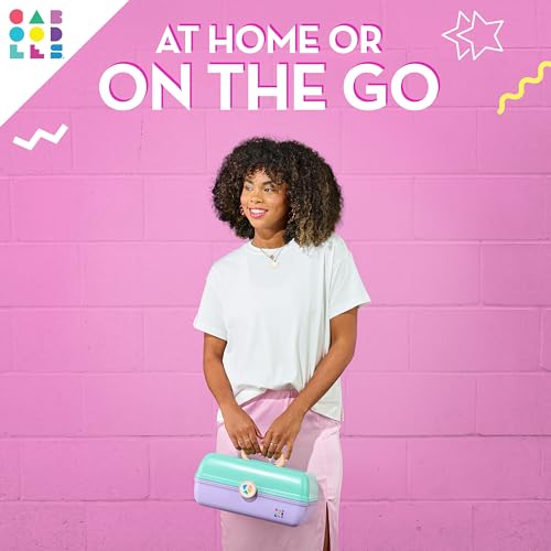 Caboodles On-the-go girl cosmetic organizer, Bubblegum Marble - color: Bubblegum Marble