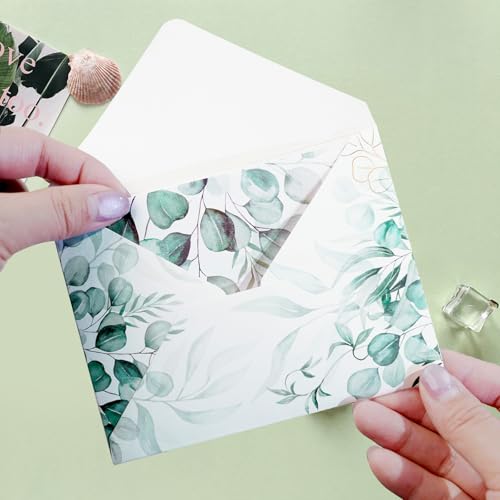 160 Pcs Stationery Paper Envelopes Set - color: Tree Leaf