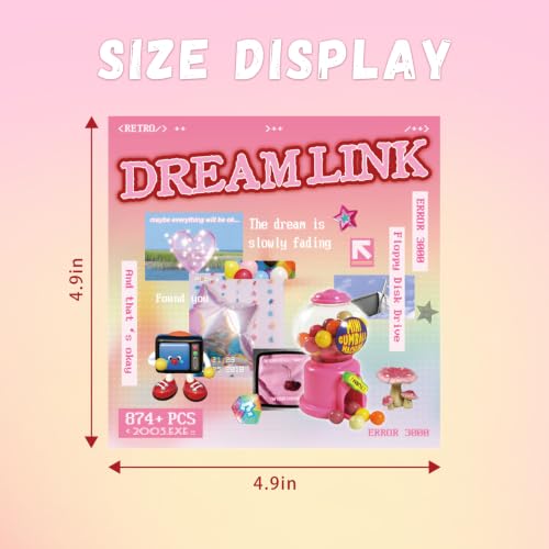 750+ Pcs Dreamcore Sticker Book for Journaling - color: Dream Link