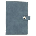 PATIKIL A7 PU Leather Binder Cover 6 Ring Loose Leaf Blue - color: Blue, size: A7