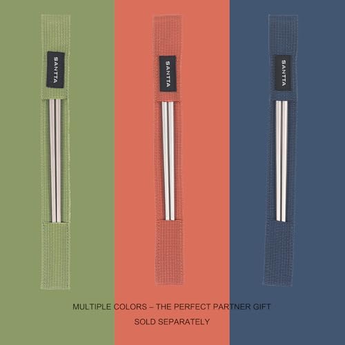 SANTTA Titanium Chopsticks with Portable Carrying Case - size: 2-Pack