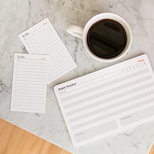 Notsu Weekly Habit Tracker Notepad