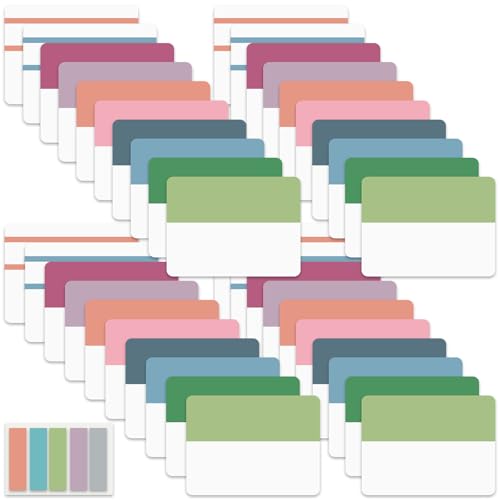 ELII 900 PCS Book Tabs 2 Inch Sticky Index Tabs, Colored Page Markers - color: Blossom, size: 900