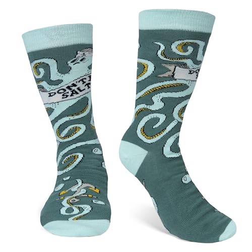 Lavley Women's Funny Socks Cute Novelty Gift for Women & Teens - color: Don't Be Salty Octopus