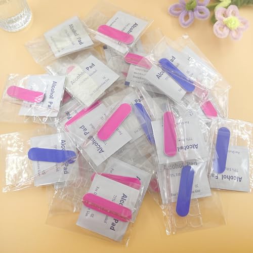 Disposable Manicure Kits 4-Piece, Press On Nail Tool Kit Suitable for Home