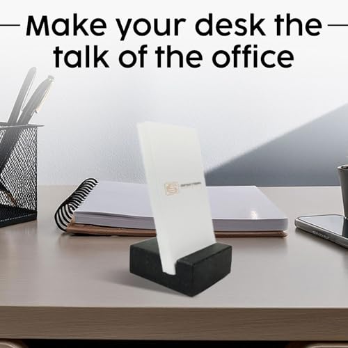Black Granite Card Holder – Vertical, Holds 20