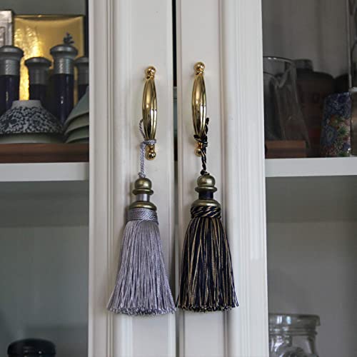 4 Pack Tassel Key Tassel with Loops for Home Decoration - color: Mix Red, size: 4 Pack