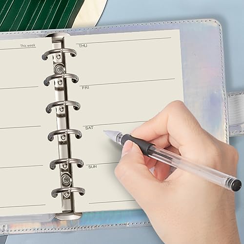 A7 Planner Refill, A7 Agenda Refill for Filofax,6 Hole/100gsm,4.84 x 3.23'', Harphia(Weekly Plan) - color: Weekly Plan, size: A7