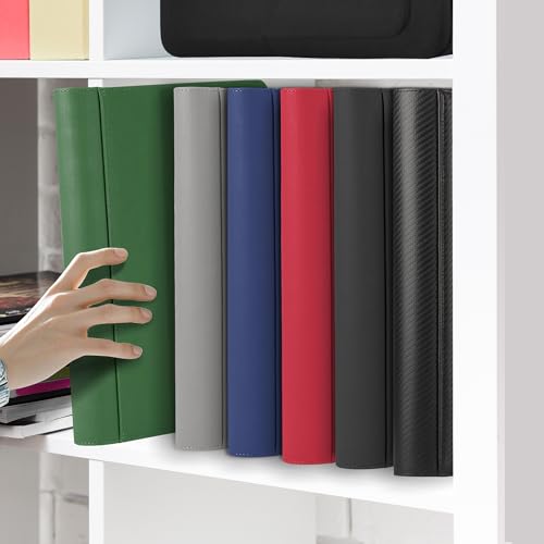 Toploader Binder, 9-Pocket 288 Cards Holder for 3"x4" Rigid Card Sleeves - color: 9Navy Blue