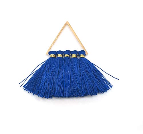 20Pcs Cotton Cord Handmade Mini Tassels, Colorful Earring Tassels Assorted Colors Randomly (17) - color: 17