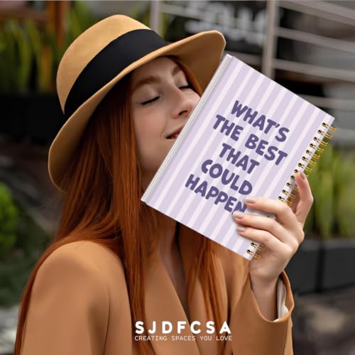 Cute Purple Notebook Journal A5 for Girls - color: Purple-a5