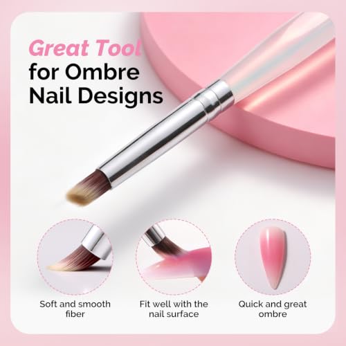 MelodySusie 6Pcs Ombre Nail Brushes - size: 6 PCS Ombre