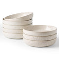 famiware Meteor 33 oz Pasta Bowls Set of 8, Creamy White - color: Creamy White, size: Set of 8