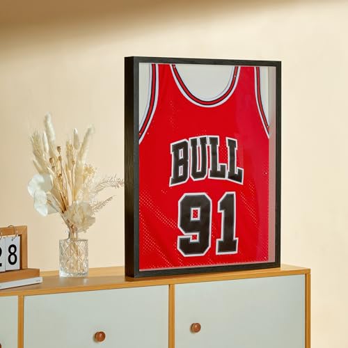 16x20 Large Shadow Box Frame with Thickened Acrylic Panel & Pins - color: Black + Thickened Panel + Foam Packaging, size: 16x20
