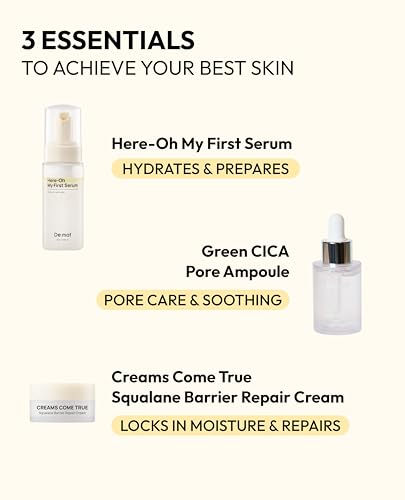 De:maf Welcome Skincare Gift Kit – Bestseller 3-Step Skincare Set for Sensitive Skin & Barrier Care | Travel Size Skincare Gift Set for Mom & Women