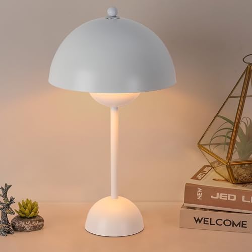 Creative Mid-Century Modern Bud Table Lamp for Home&Office, Glossy White - color: Glossy White