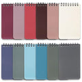 QiCheng Pocket Notebook Mini Notepad Small Spiral Notebooks 3X5Inch - size: 12-1